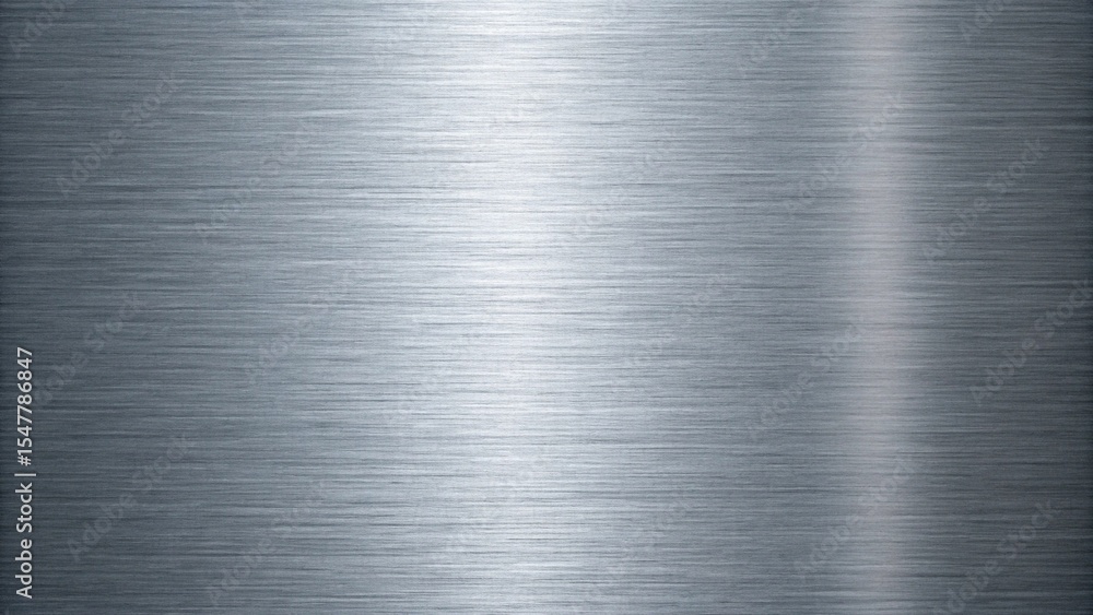 Horizontal brushed metal texture, silver gray metallic background, industrial design, seamless pattern, steel surface, shiny backdrop, elegant backdrop, modern material,