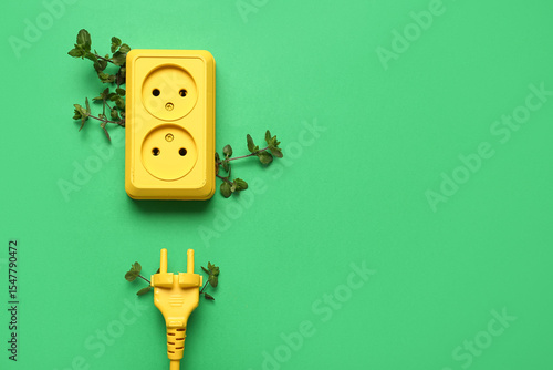 Electrical socket with plug...