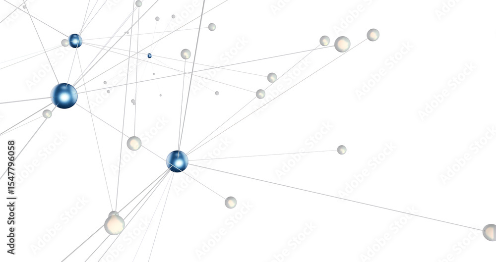 Abstract 3d render, network concept, background Abstract 3d render, network concept, background
