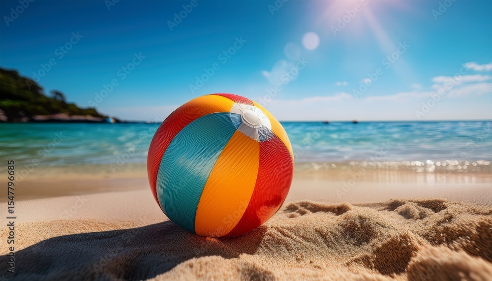 Obraz premium balon de playa