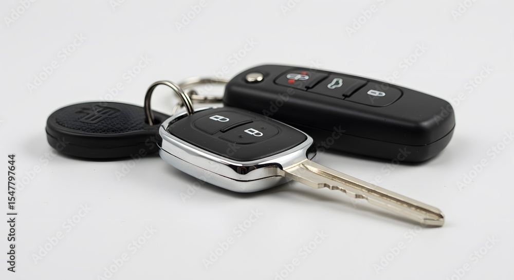 Car Key Fobs and Key Close-up Photography Car Key Fobs and Key Close-up Photography