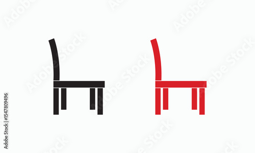 A simple vector chair design.
