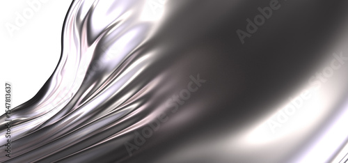 Chic Simplicity: Brushed Metal Plate Background Enhances Minimalist Designs