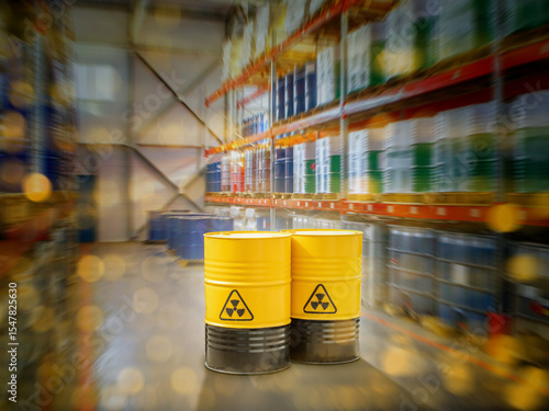 Warehouse of hazardous prod...