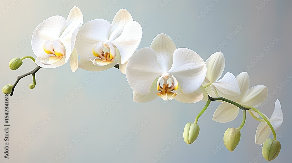 Fototapeta premium elegance white floral background