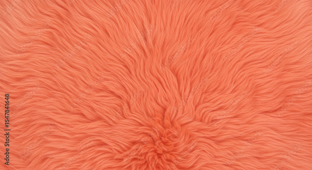 Fototapeta premium Coral Faux Fur Texture Perfect for Marketing