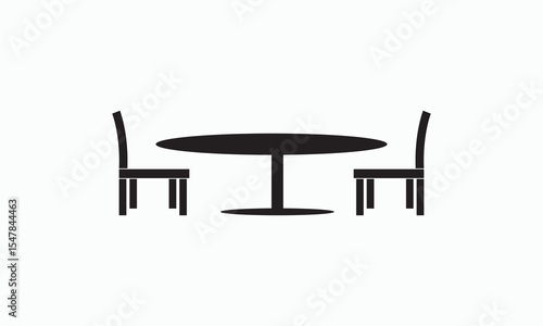 Elegant Vector Dining Set – Perfect for Restaurant, Cafe, or Home Decor Concepts