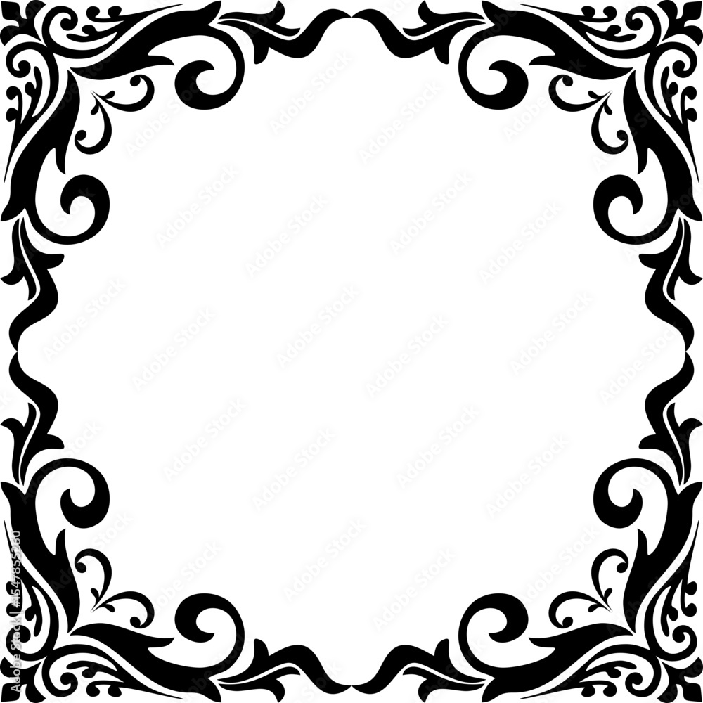 Ornamental Floral Frame Ornamental Floral Frame