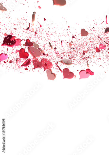 Valentine Day Hearts PNG