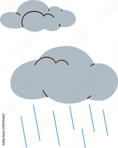 먹구름 일러스트