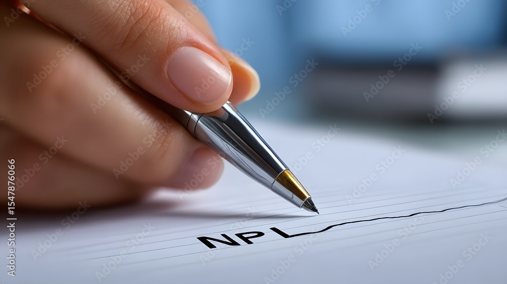 Person signing a legal document or contract Person signing a legal document or contract