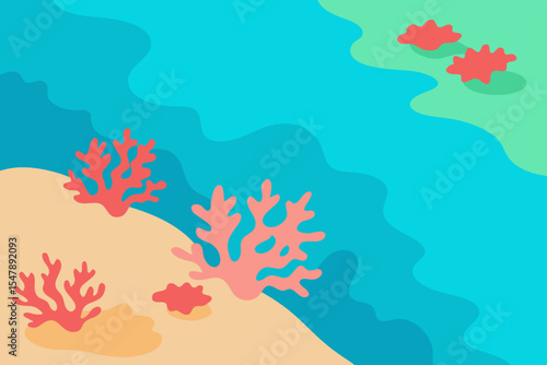 Autumn leaves in hand with a vector illustration of a fall landscape, perfect for nature-inspired designs and art