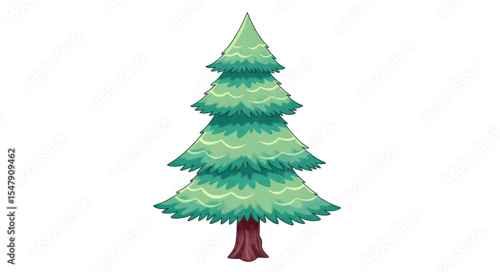 Isolated Christmas Tree Isolated Christmas Tree