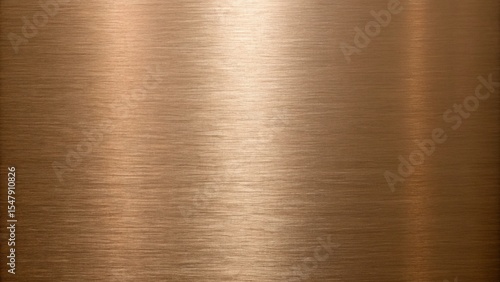 Horizontal brushed bronze metallic texture background image, showing subtle light reflection