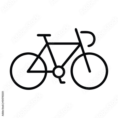 Bicycle Accident Vector Design