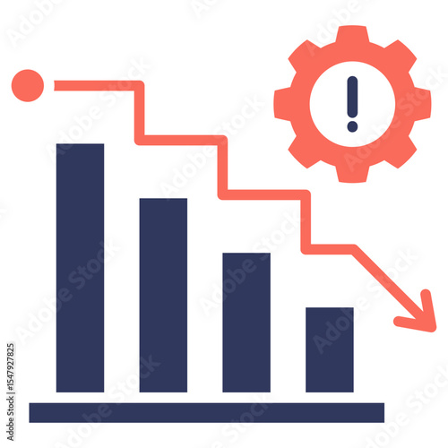 Economic Crisis Mixed Icon