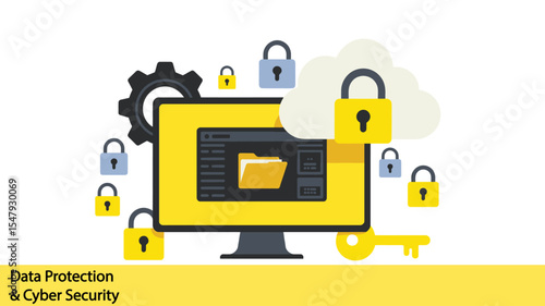 Secure cloud data storage and protection with encryption and access control for business and personal use
