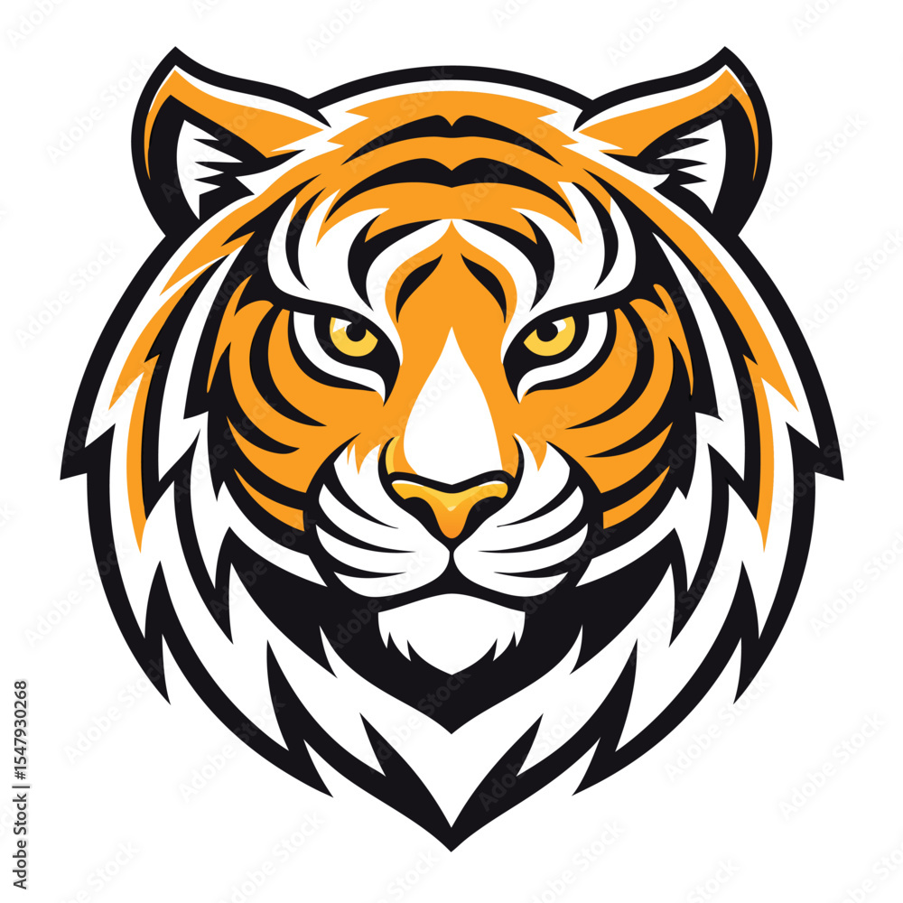 Obraz premium Tiger head graphic design