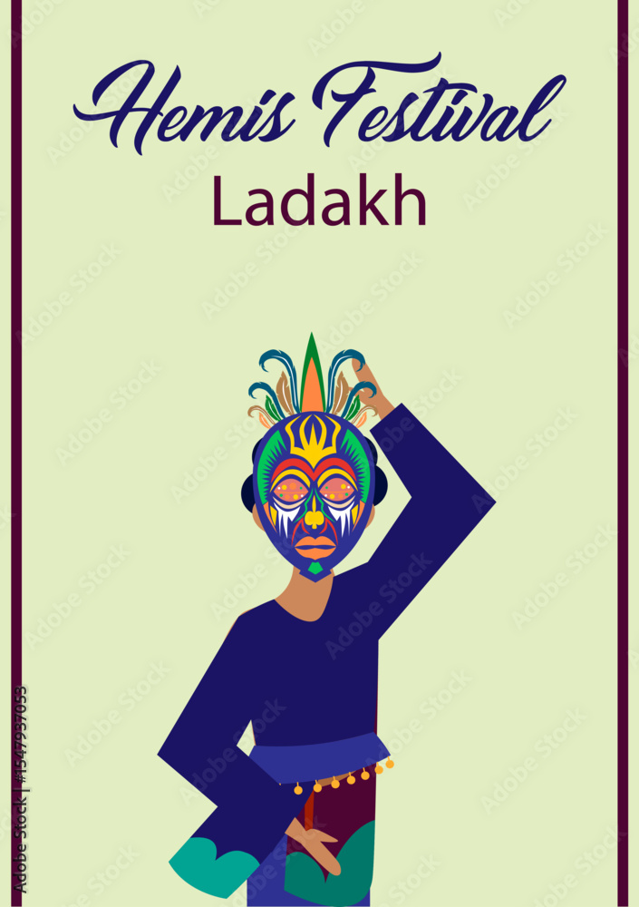 Fototapeta premium Hemis Festival