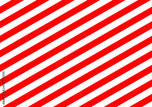 Red and White Diagonal Stripes, Striped Pattern, Warning Stripes, Danger Tape Design,