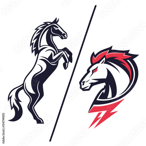 Two Horses, One Dividing Line