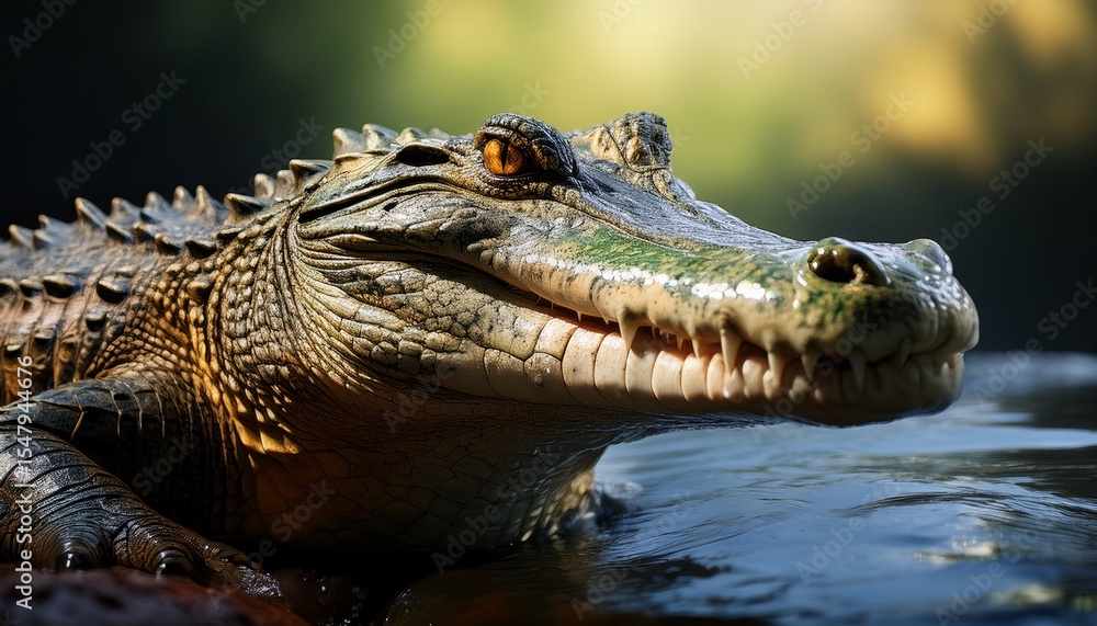 Obraz premium crocodile