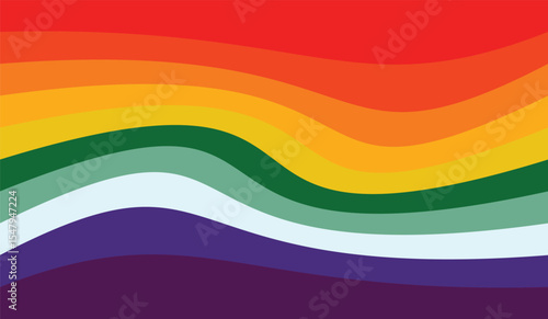 Background line strip rainbow unique design abstract