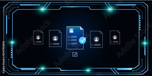 AI help business document verification of user concept	
