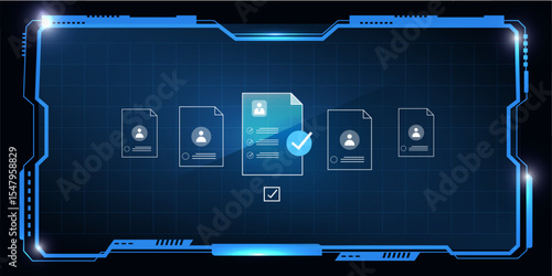 AI help business document verification of user concept	
