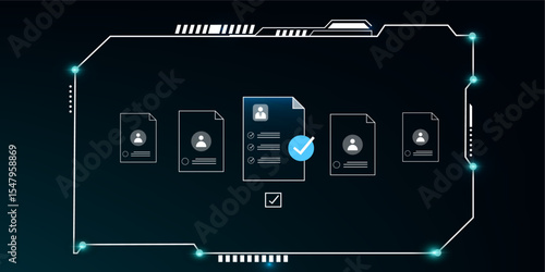 AI help business document verification of user concept	
