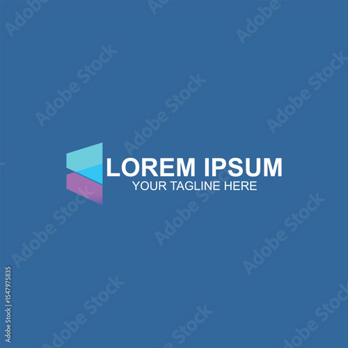 Free Download lorem ipsum logo design for digital business or technology with creative illustration - GFXLoad