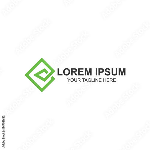 Free Download letter c lorem ipsum logo design for company or corporation with creative illustration - GFXLoad