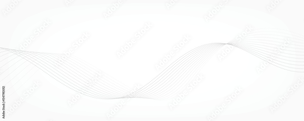 Abstract Wave of Gray Lines Abstract Wave of Gray Lines