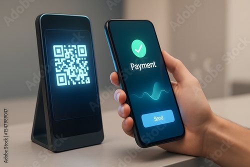 Mobile Payment Transaction with Qr Code Scanning