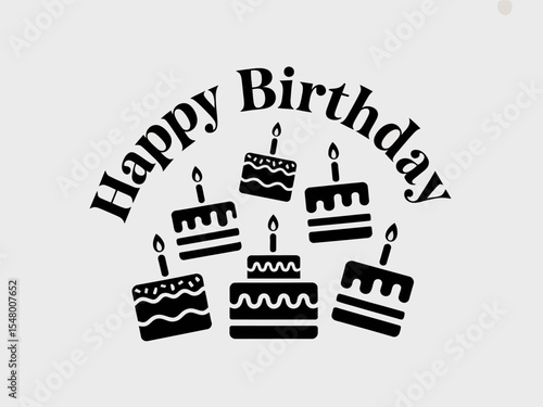 Celebrate Another Year of Joy Delicious Birthday Cakes Adorned With Lit Candles Making Memories and Cherishing Special Occasions
