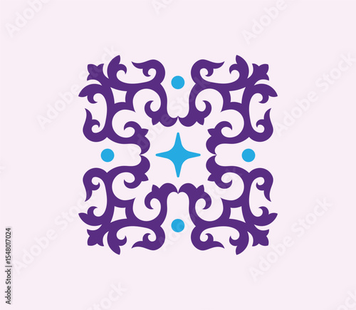 abstract modern classic ornament for decorative decoration or background purposes