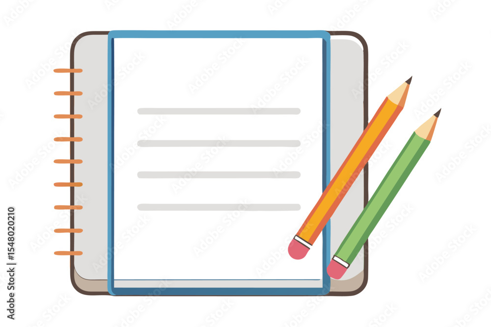Spiral Notebook with Pencils Planning, Ideas, and Note-Taking Essentials Spiral Notebook with Pencils Planning, Ideas, and Note-Taking Essentials