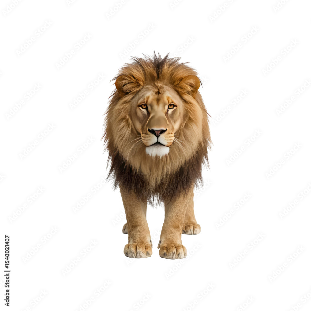 Majestic African Lion Powerful and Regal Wildlife Portrait Majestic African Lion Powerful and Regal Wildlife Portrait