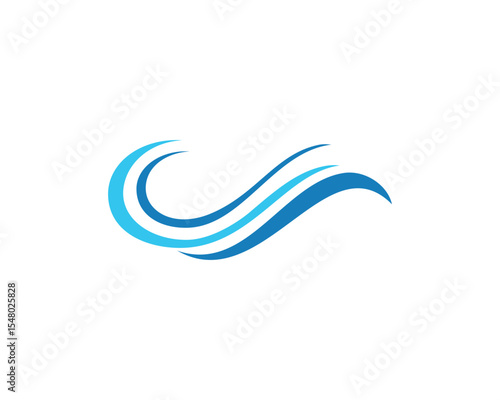 Free Download Water Wave symbol and icon Logo Template - GFXLoad