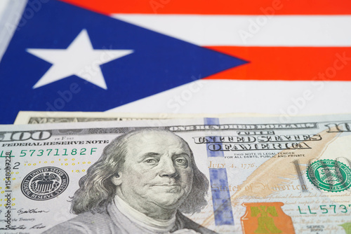 Photography Cuba flag with black stethoscope, Business and finance concept.