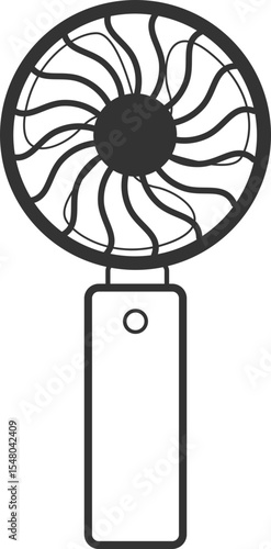 휴대용 손 선풍기