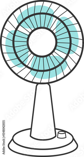 시원한 바람을 제공하는 선풍기