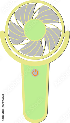 휴대용 손 선풍기