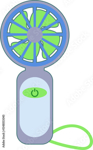 휴대용 손 선풍기