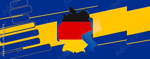 shape of the map of Germany...