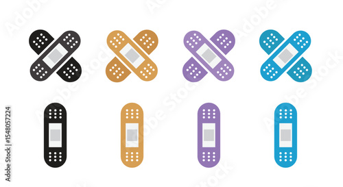 bandage icon in transparent background