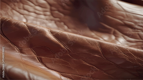 Hyper-Realistic Leather Texture