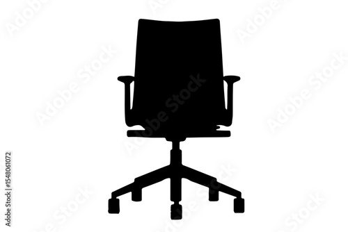 office chair silhouette