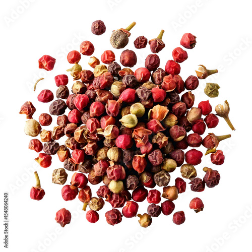  Sichuan Pepper, transparent background, isolated image, generative