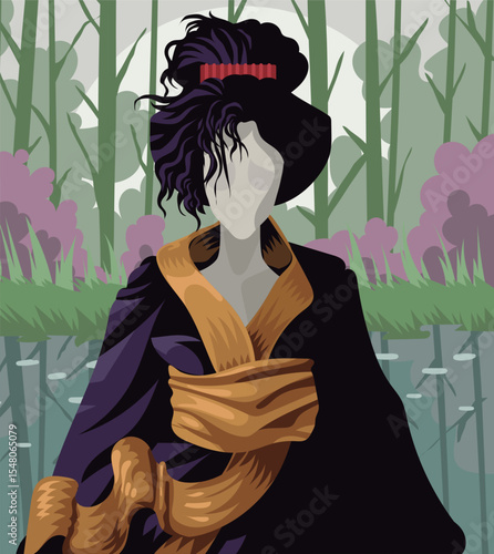 Noppera-bō japanese faceless woman ghost
